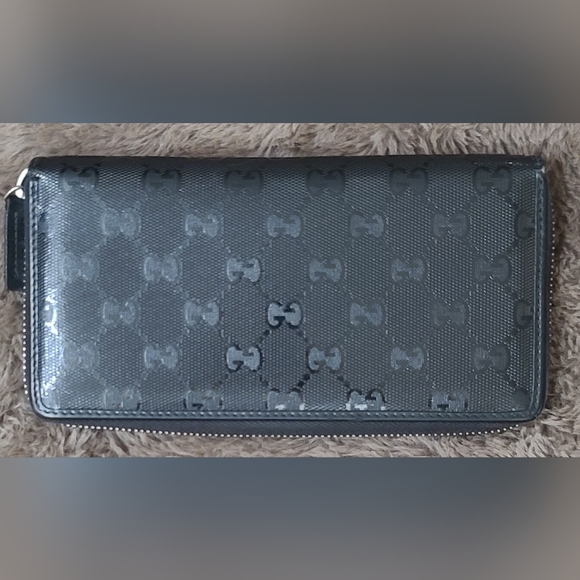 Authentic gucci zippered canvas long wallet for men - Picture 11 of 11